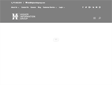 Tablet Screenshot of higherinfogroup.com